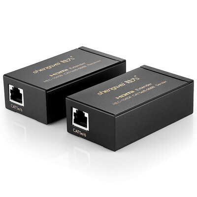 

Шэн (Shengwei) HEC-1045AB HDMI удлинитель HDMI удлинитель кабеля одиночный увеличенный удлинитель 45 м 1080P 60 метров 720P