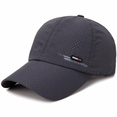 

Men&39s quick-drying hat outdoor sports baseball cap summer visor breathable fishing cap mesh cap