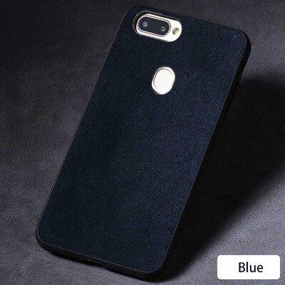 

Genuine Leather Phone Case For OPPO R11s Plus Suede leather Back Cover For R9 R9s Plus Cases