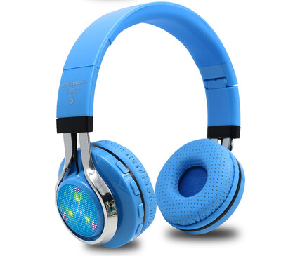 

TOPROAD LED audifonos Bluetooth Headphones Glowing Foldable Earphone Wireless Stereo Music Headset With Mic FM Radio TF Headset