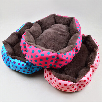 

mymei симпатичный щенок кпп мягкой фланелевой собаку теплой постели дом плюшевой гнездо коврик фон