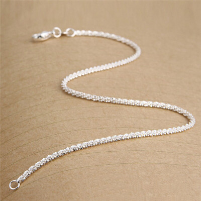 

MyMei Women Foot Jewelry Silver Bead Chain Anklet Ankle Bracelet Barefoot Sandal Beach String