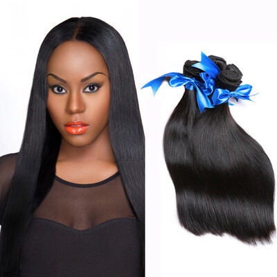 

WYF Virgin Hair Straight Hair 4 Bundles 100% Малайзийские необработанные человеческие волосы