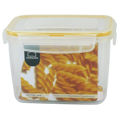 

【Jingdong Supermarket】 Lock & lock NEO Plastic Storage Box NLP111Y (1000ml