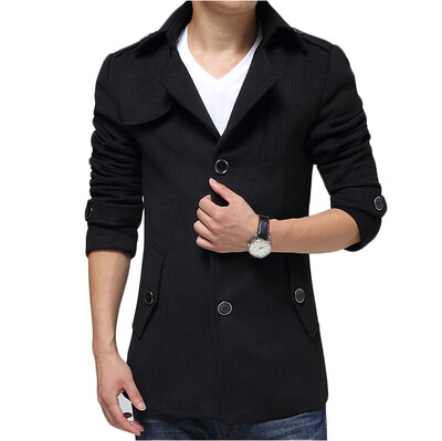 

Zogaa Autumn And Winter New Korean Mens Wind Slim Long