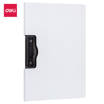 

Deli deli horizontal folding folder folder A4 folder menu folder white 5011