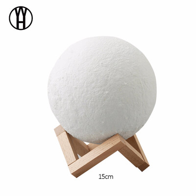 

Перезаряжаемая лампа света луны 2 переключателя изменения цвета 3D-печать для детей-детей этажерка