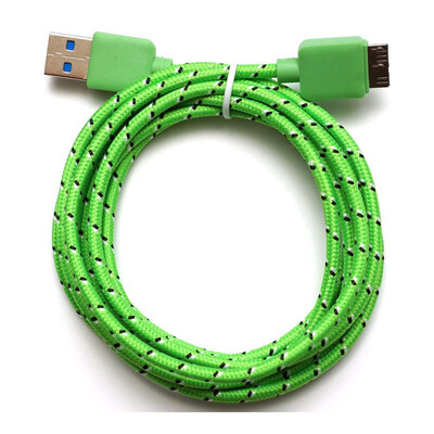 

3Ft 6Ft 10Ft Colorful Braided Micro USB 30 Data Sync Charger Cable For Samsung Galaxy S5 Note 3