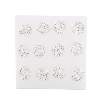 

Women Fashion 6 Pairs of Geometry Shape Earrings Ear Stick Stud