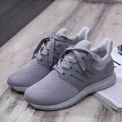 

Women running shoes Casual flying woven couple sports shoes Lacing men outdoor sports shoes