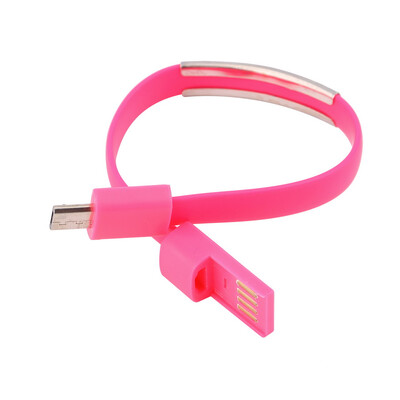 

Wristband Micro USB Cable Bracelet Data Charging Line For Cellphone Android