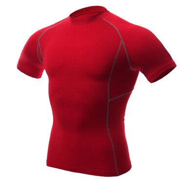 

Running Shirt Fitness Tight Tennis Soccer Jersey Gym Demix Sportswear