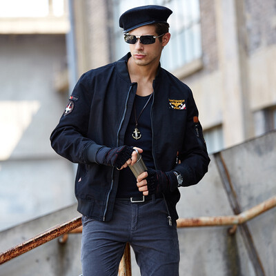 

Damaizhang Casual Mens Jacket Spring Army Military Jacket Men Coats Winter Male Outerwear Autumn Overcoat