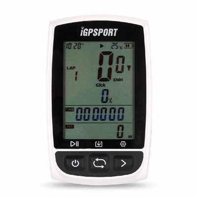 

iGPSPORT GPS Cycling Computer Rechargeable IPX7 Waterproof Anti-glare Screen Bicycle Cycling GPS Odometer with Mount