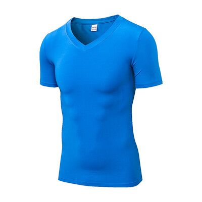 

Quick Dry Fitness ShirtGym Costume Training Sportsman Wear Running Short T-Shirt