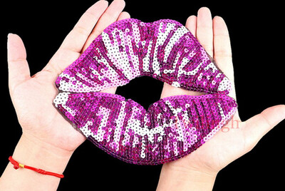 

1 Pcs Clothes Patches Iron On Sequined Patch Bow Flower Love Star Applique DIY Sewing Fabric Repair Clothing Patches Stickers