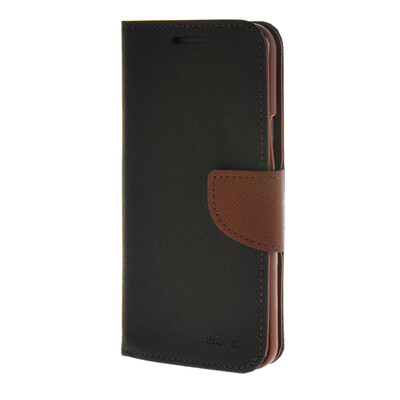 

MOONCASE Cross pattern Leather Flip Wallet Card Slot Stand Back чехол для HTC One E9+ E9 Plus Black Brown