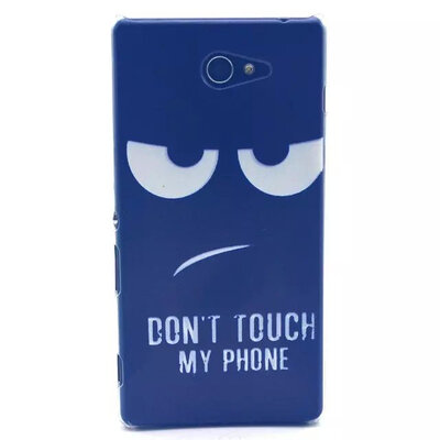 

красочный транспарентных стороне орешек для мити Sony Xperia м2 s50h d2303 d2305 d2306 две sim - d2302 пластиковые мобильный телефон покрытия