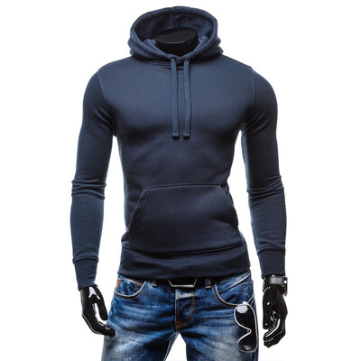 

Zogaa New Men's Hoodie Fashion Slim Casual