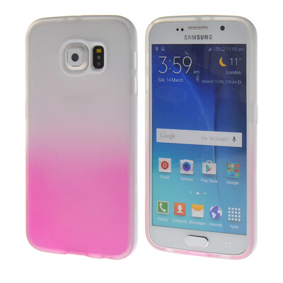 

MOONCASE Rainbow Series Soft Flexible Silicone Gel TPU Skin Shell Back Case Cover for Samsung Galaxy S6