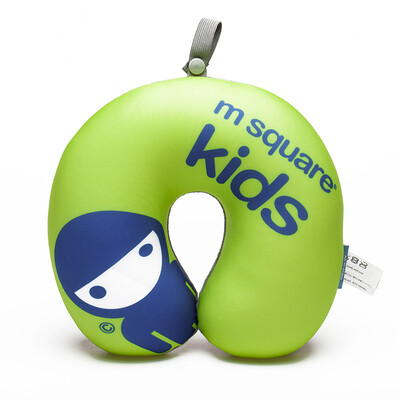 

Square Child Neck Pillow U-Pillow Siesta Travel Pillow Outdoor Neck Pillow Car Pillow Travel Set Supplies Fluorescent Yellow