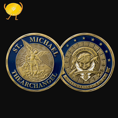 

American police coin lucky eagle coin challenge coins