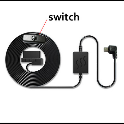 

DVR Driving Recorder OBD Radar Detector Buck Line DVR 16Pin Interface DC Converter Module Micro USB 5V 3A Power Supply Cable for