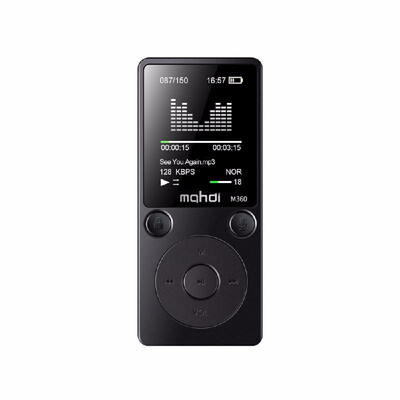 

mahdi M360 8GB MP3 MP4 Digital Player 18 Inches Screen Metal Music Player Lossless Audio & Video Player FM Radio Voice Recording