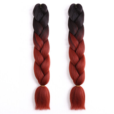 

2T 3T Jumbo Braids Hairstyles Hair For Russian Women Colors Synthetic Braiding Hair