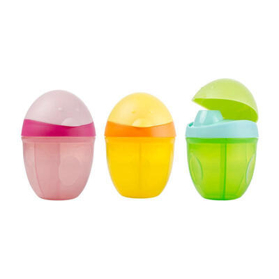 

Cute Design Three Lattice Milk Powder Formula Dispenser Container Baby Food Storage Travel Boxes 3 Color Available