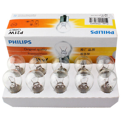 

Philips (PHILIPS) тип одноточечной лампы с подсветкой P21W плоский угол 10 загружен