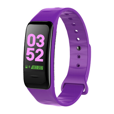 

Красочный экран Smart Bracelet Heart Heart Heart Monitor Monitor Fitness Sports Tracker