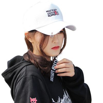 

MAXVIVI baseball cap Korean version of men&women with streamers hat outdoor visor cap MMZ823108 white