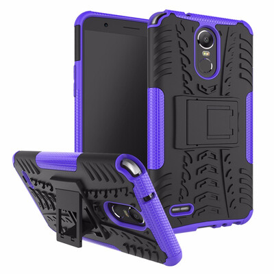 

Goowiiz Phone Case For LG Stylus 3 2017Stylus Q6Q6αQ6 PlusG6 Mini Armor Tire Texture Rugged Protection PCTPU
