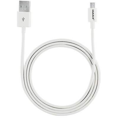 

Haile HY-21-1M USB standard data cable mobile phone charging line 1 meter white