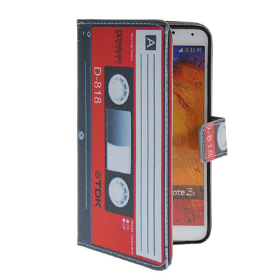 

MOONCASE Pattern Style Leather Side Flip Wallet Card Slot Pouch Stand Shell Back ЧЕХОЛ ДЛЯ Samsung Galaxy Note 3 N9000