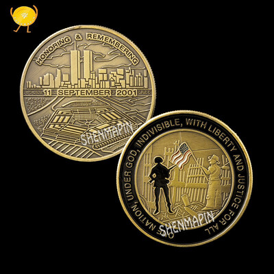 

911 Pentagon Challenge commemorative coin American Freedom&Peace souvenir Commemorating US September 11 2001
