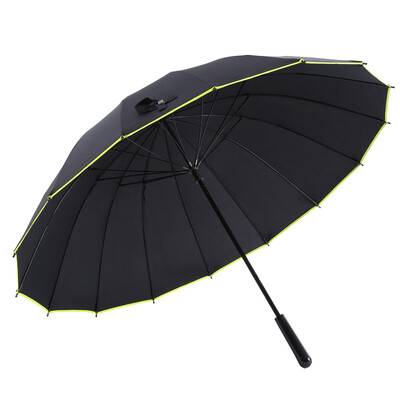 

Ariel IDREAMY mens business umbrella 16 bone long handle windproof outdoor umbrella 32304 gray reflective strip