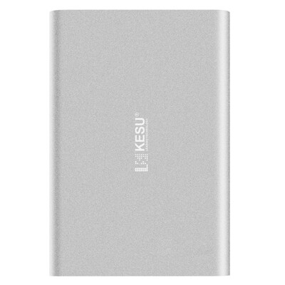 

Keshu KESU E201-2TS mobile hard disk USB30 interface 25 inches 2TB Twilight silver