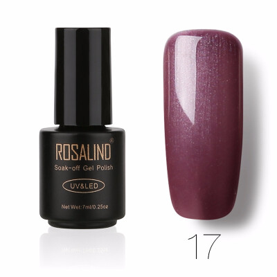 

ROSALIND Gel 1S 7ml DIY Blossom Gel Polish Professional Soak Off UV For Manicure Nail Art Semi Vernis Permanant Gel Lacquer