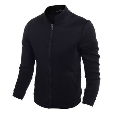 

Zogaa Autumn Mens Knitwear Simple Zipper