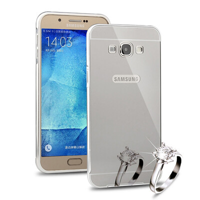 

MOONCASE металлические рамки края зеркало защитную оболочку 2 в 1 случае распространяется на тонких Samsung Galaxy J1