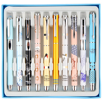 

Hero (HERO) cartoon posing student pen / ink pen 10 loaded men