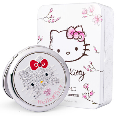 

HELLO KITTY Hello Kitty Diamond Series Макияж Зеркало День Рождения Подарки Праздничные подарки Отбеливание Подарки Подарки на День Святого Валентина Портативный Walkman KT3802S