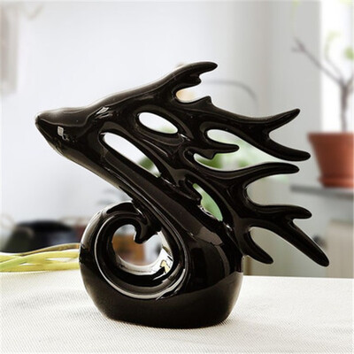 

Ceramic crafts lovers Antlers home decoration living room furniture decoration wedding gifts