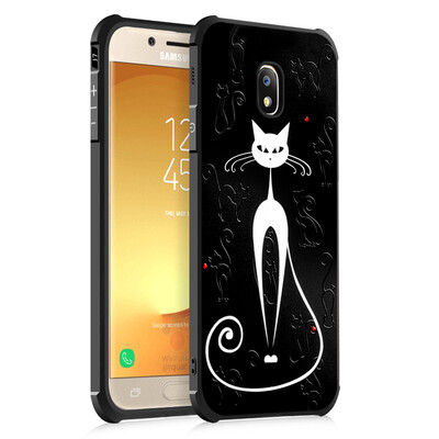 

Goowiiz Fashion Phone Case For Samsung Galaxy J330 J3J530 J5J730 J7 2017 European Luxury 3D Cute Cartoon Slim Soft Silicone