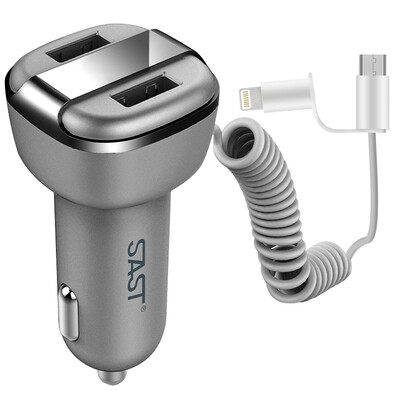 

SAST T52 Car Charger Dual Ports 34A Output