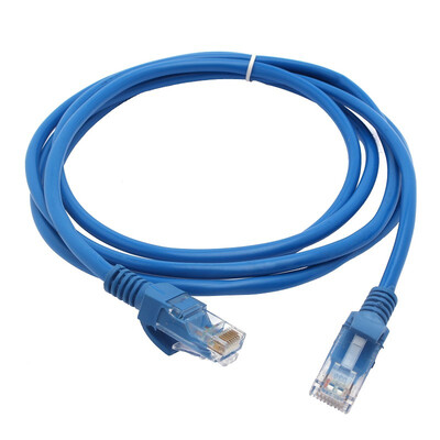 

HOT SALE NEW 16M 1FT 1 FT ETHERNET NETWORK BLUE CAT5 CAT5E CABLE BLUE 83064