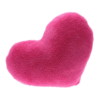 

Vanker Colors Soft Love Heart Shape Fluffy Throw Pillows Cushions Block Gifts for Lover