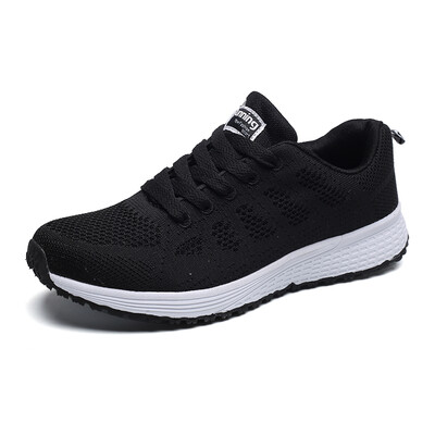 

Womens Sport Shoes 2018 fly weaving Cushion Running Shoes Breathable Textile Lightweight Sneakers
